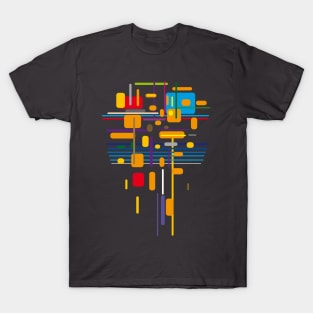 minimal architecture- funny colors T-Shirt